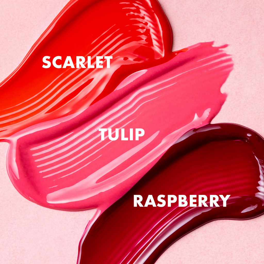 mCaffeine Shades Lip & Cheek Glow Tint Longlasting, Blendable Dewy Finish - Raspberry | Grocsy