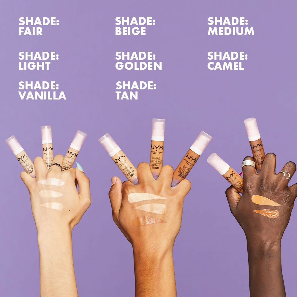 NYX Professional Makeup Bare With Me Serum And Calm Concealer - Beige | Grocsy