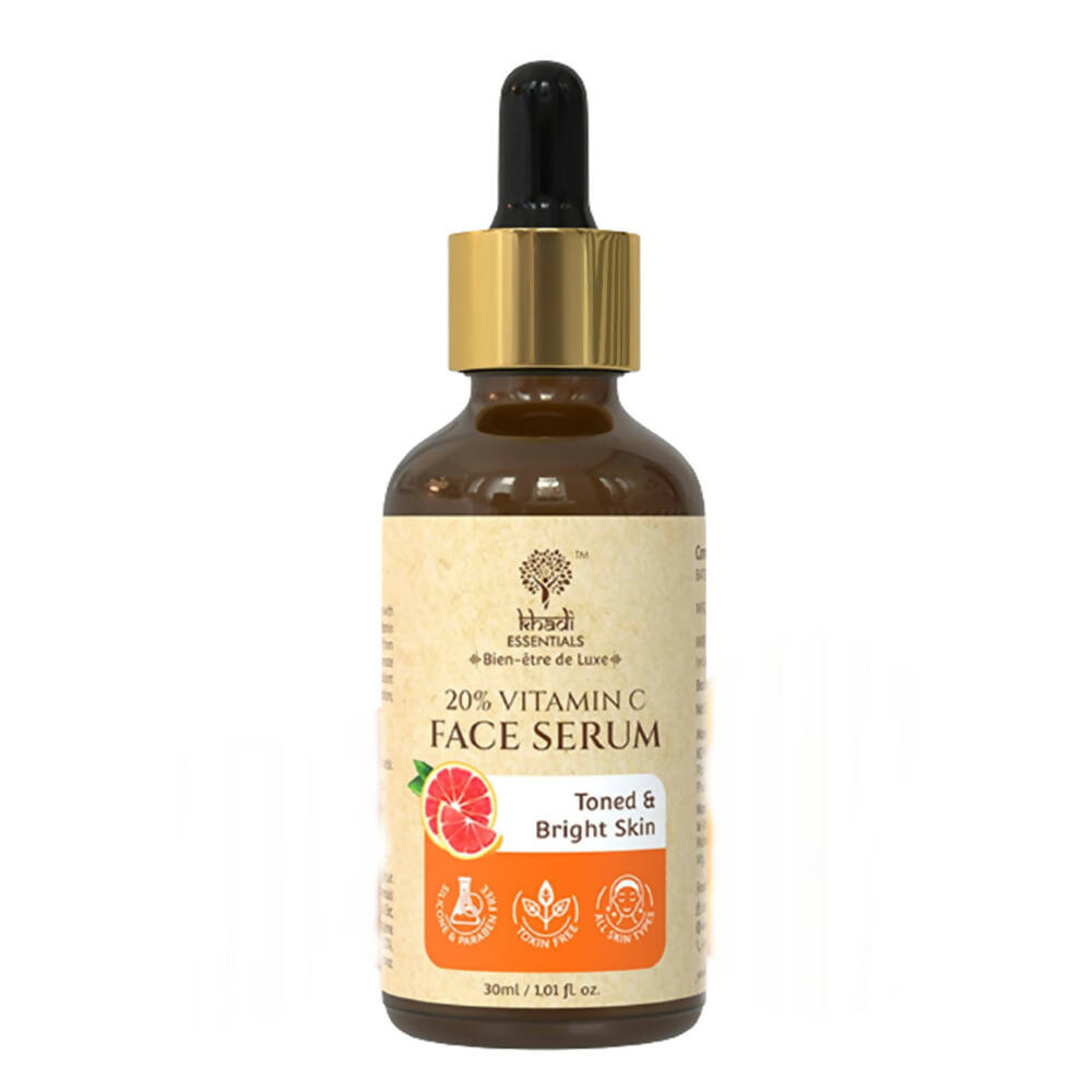 Khadi Essentials 20% Vitamin C Face Serum | Grocsy