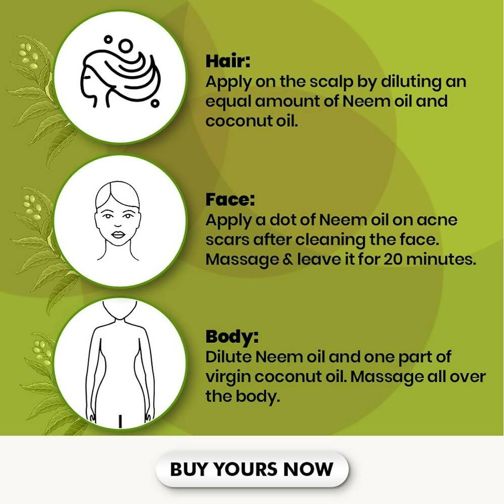 The Natural Wash Multipurpose Pure Neem Oil | Grocsy