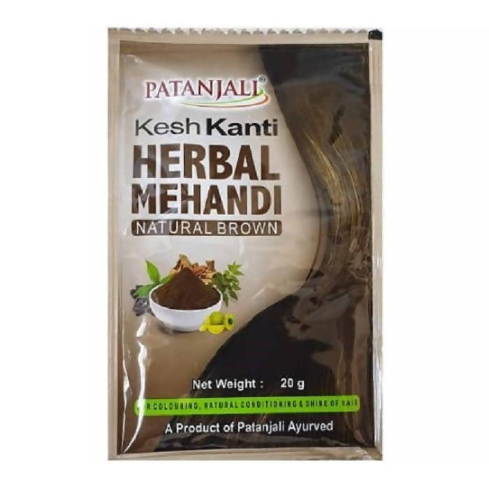Patanjali Kesh Kanti Herbal Mehandi (Natural Brown) | Grocsy