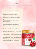 AYA Pomegranate Exfoliating Face Scrub | Grocsy
