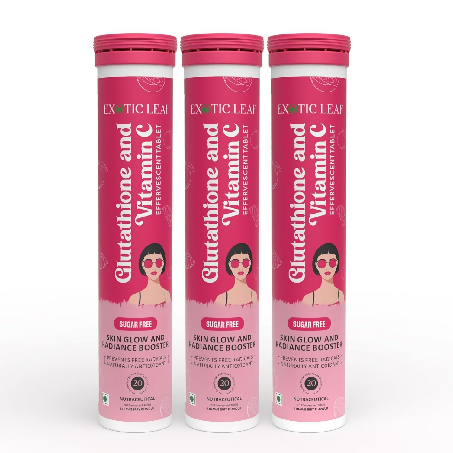 Exotic Leaf Glutathione Tablets | Grocsy