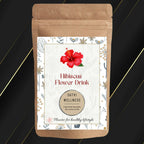 Satvi Wellness Hibiscus Flower Drink | Hibiscus Flower Tea | Hibiscus Tea | Herbal Tea | Grocsy