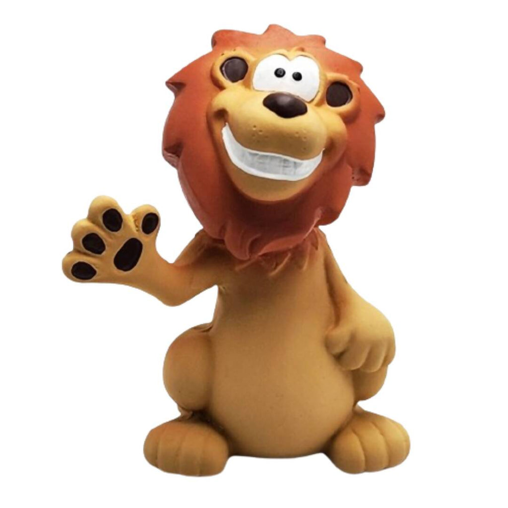 Goofy Tails Latex Dog Toys Lion | Grocsy