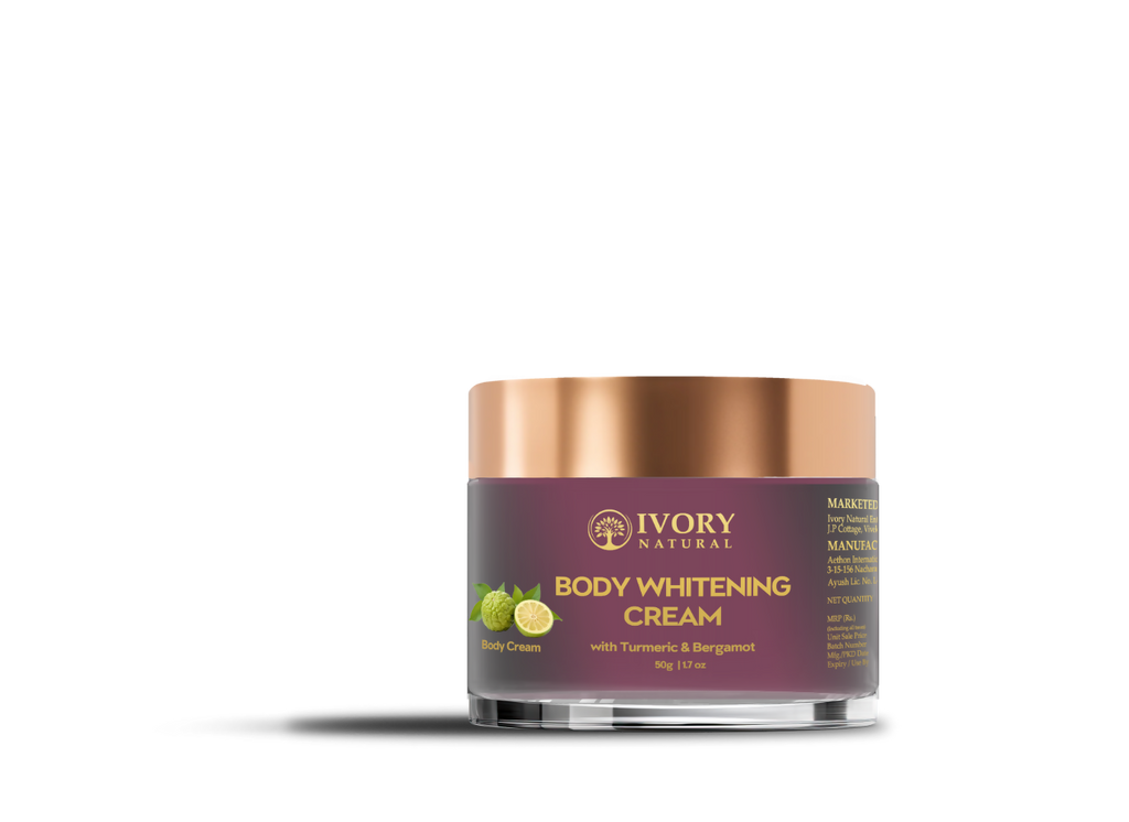 Ivory Natural Body Whitening Cream - Achieve Even Skin Tone And Smooth Texture For A Radiant Glow | Grocsy