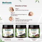 Medimade Wellness Activated Charcoal Face Scrub | Grocsy