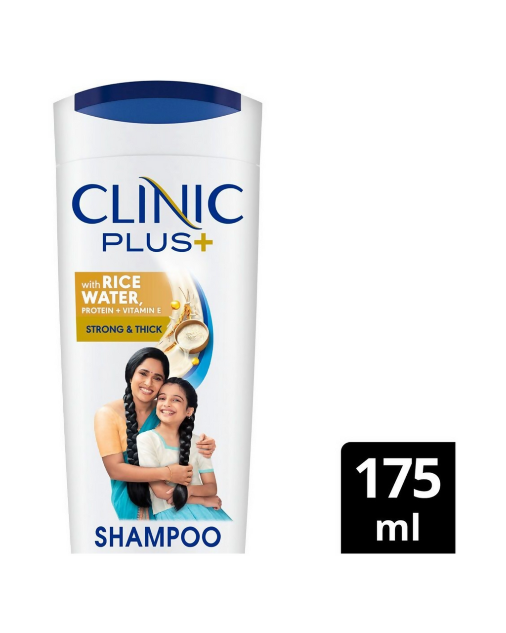 Clinic Plus With Rice Water Protein + Vitamin-E Strong & Thick Shampoo | Grocsy