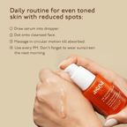 Asaya 15% Vitamin C + E Serum For Face With Ferulic Acid Brightening Serum & Skin Collagen Booster | Grocsy