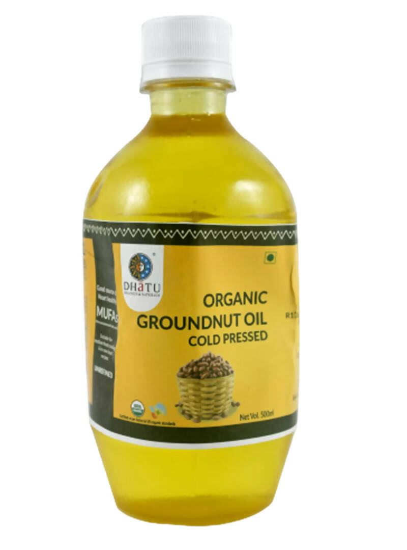 Dhatu Organics & Naturals Groundnut Oil | Grocsy