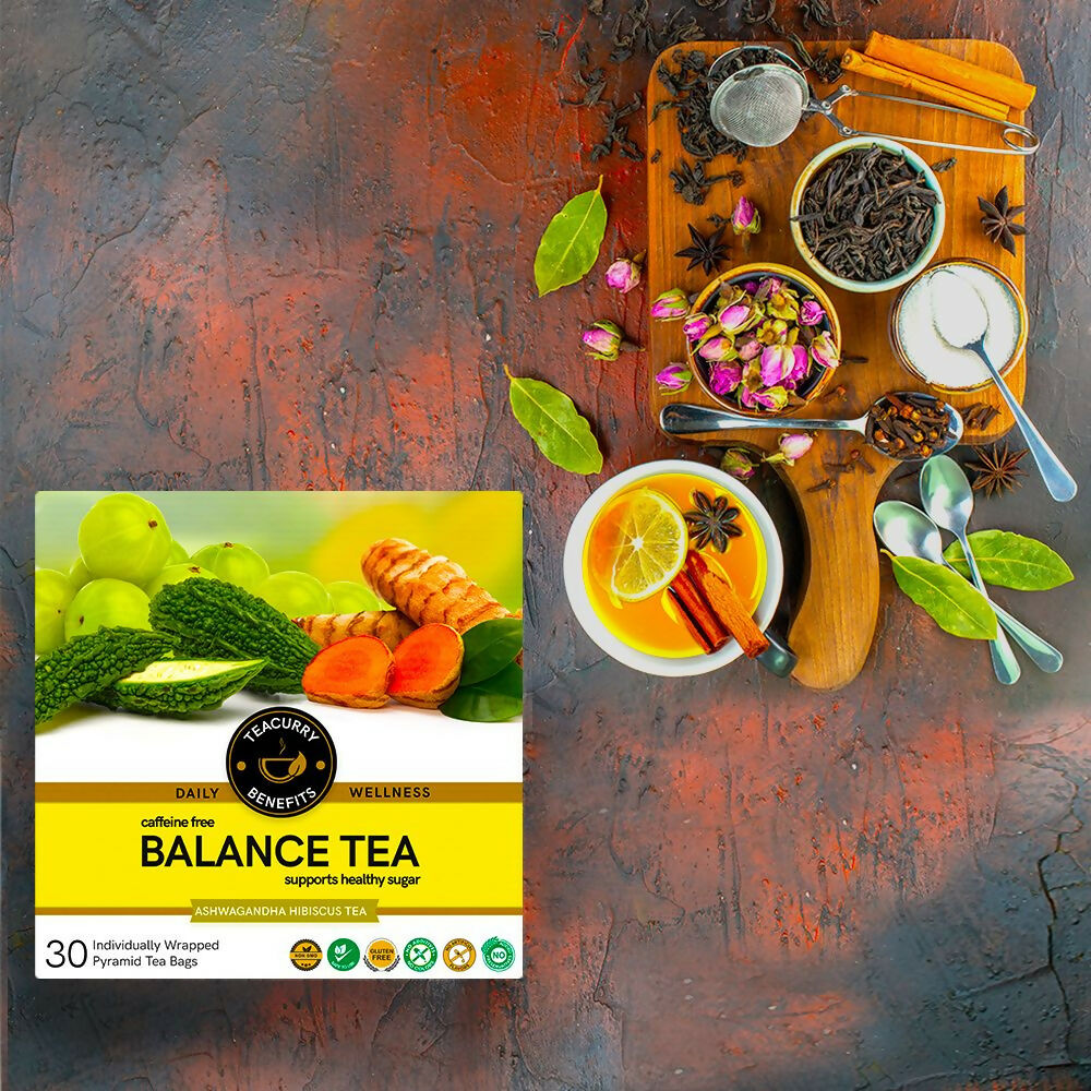Teacurry Diabetes Support Tea | Grocsy
