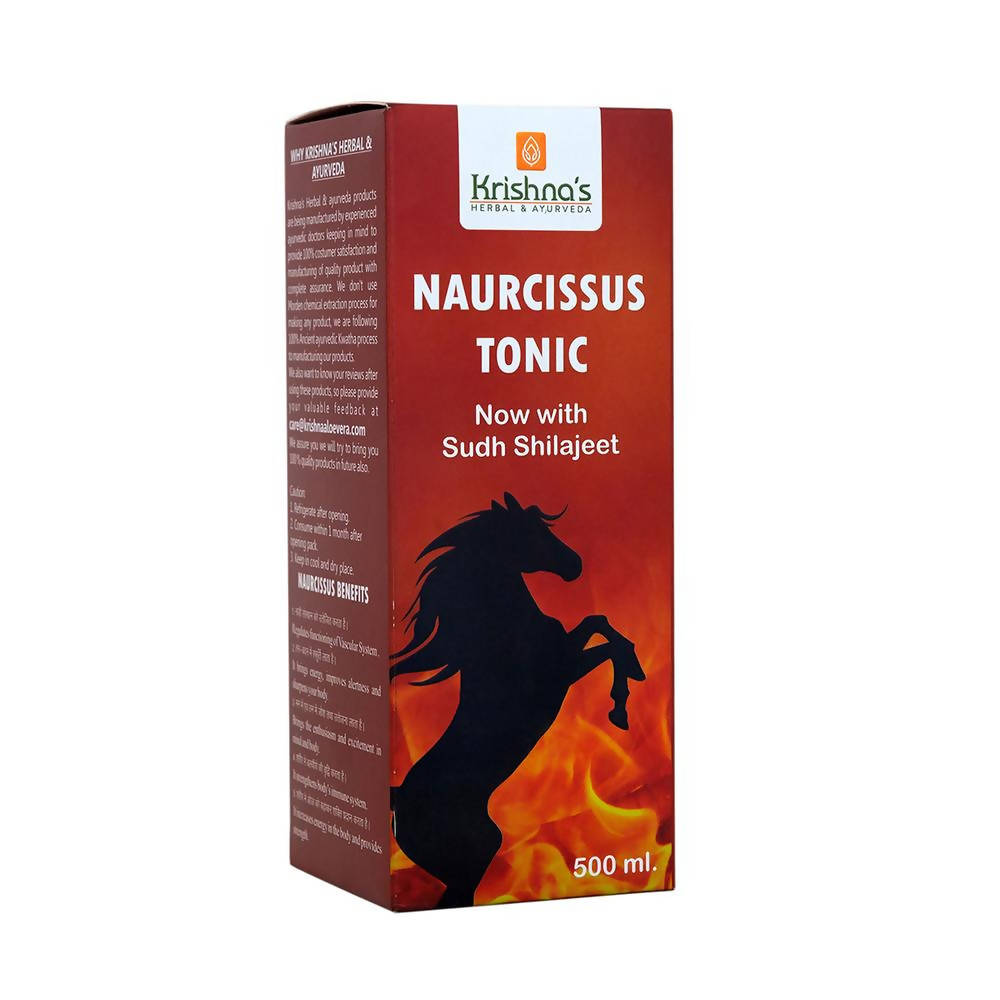 Krishna's Herbal & Ayurveda Naurcissus Tonic | Grocsy