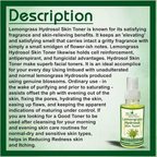 VedicAyurveda Lemongrass Hydrosol Skin Toner | Grocsy