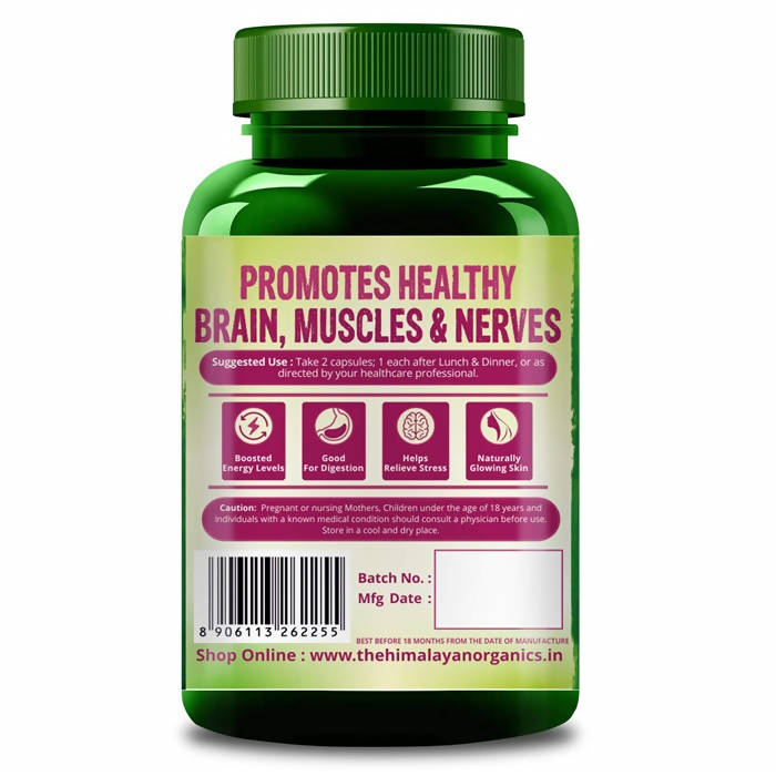 Himalayan Organics Plant Based B-Complex Capsules | Grocsy