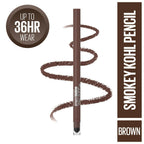 Maybelline New York Tattoo Studio Smokey Eye Kohl Gel Pencil Eyeliner Smokey Brown | Grocsy