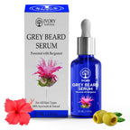 Ivory Natural Greys Beard Serum Restore Natural Black Color Of Grey White Beard | Grocsy