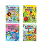 Jolly Kids Jumbo Colouring Books For Kids Set of 4|130 Fun Learnig Images Per Colour Book| Ages 3 - 7 Year | Grocsy