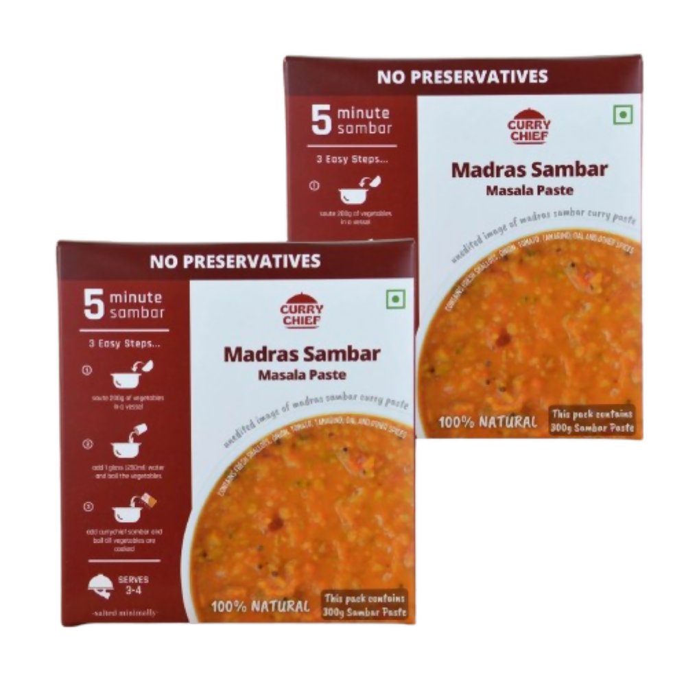 CurryChief Madras Sambar Masala Paste | Grocsy