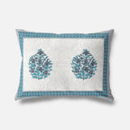 Queen Size 230x270 Cms Jaipuri Hand Block Printed Traditional 144TC Cotton Bedsheet with 2 Pillow Covers | Grocsy