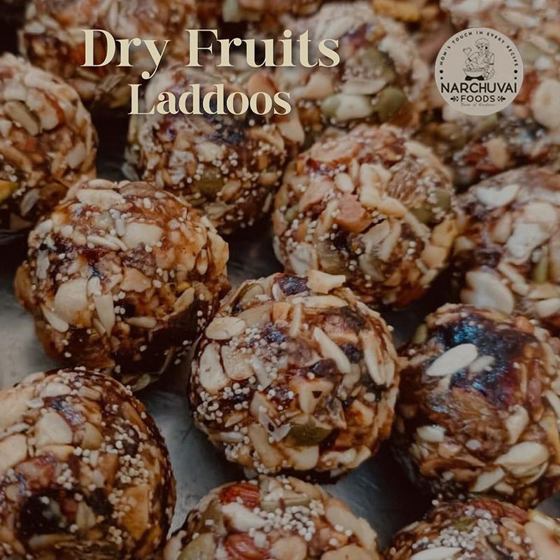 Narchuvai Foods Pro Rich Dry Fruit Laddoos | Grocsy