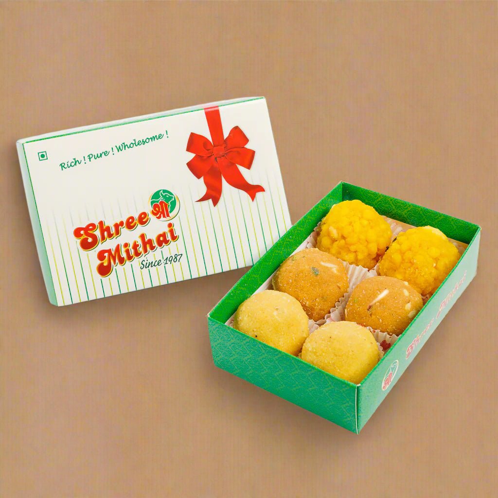 Shree Mithai Ladoo Trio | Grocsy