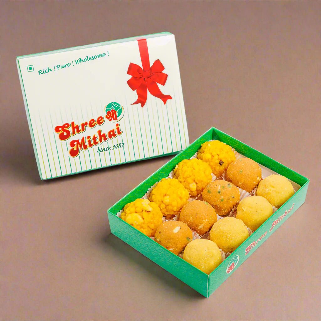 Shree Mithai Ladoo Trio | Grocsy