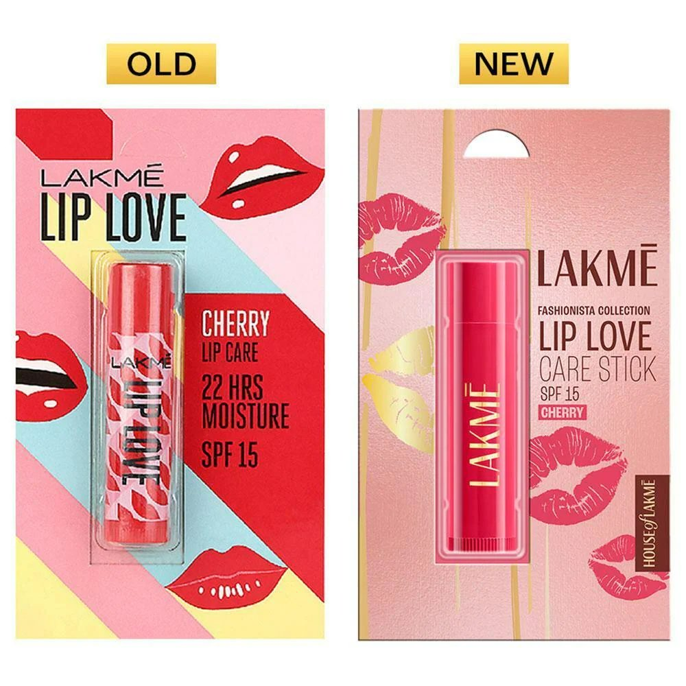 Lakme Lip Love Chapstick, Spf15 - Cherry | Grocsy