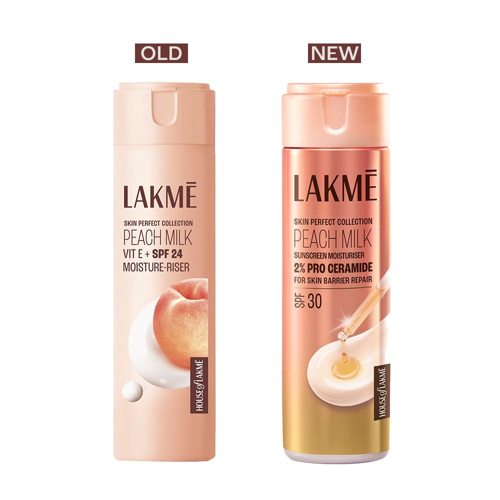 Lakme Peach Milk Moisturiser SPF 24 PA++ Sunscreen Lotion | Grocsy