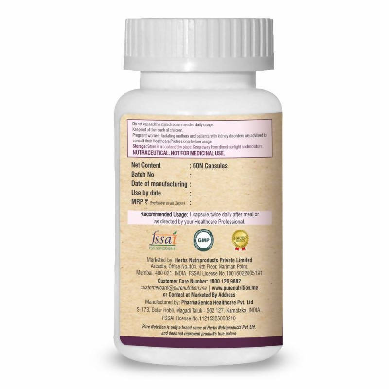Pure Nutrition Naturals Milk Thistle Liver Detox Veg Tablets | Grocsy