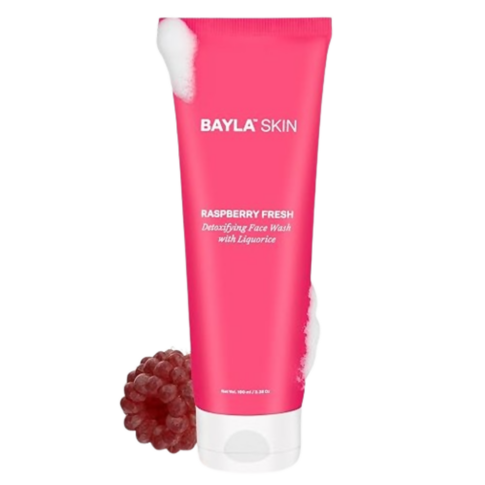 Bayla Skin Raspberry Face Wash | Grocsy