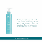 Thalgo Velvet Cleansing Milk - Gentle Cleansing Milk with Castor & Grape Seed Oils | Grocsy