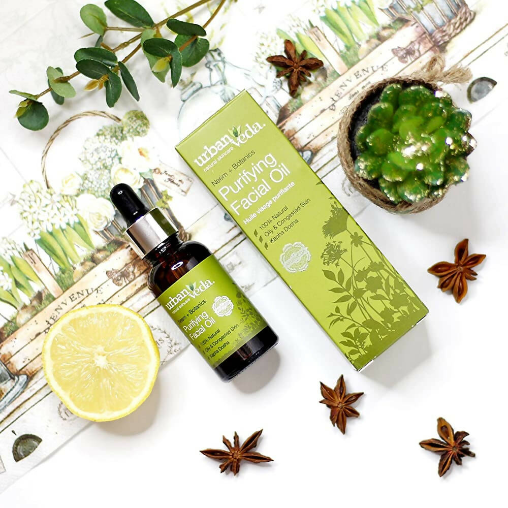 Urban Veda Purifying Facial Oil | Grocsy