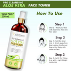 Volamena Pro Clearing Aloe Vera Face Toner | Grocsy