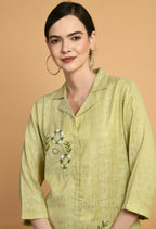 Joban Fashion L.Green Cotton Kurta Set | Grocsy