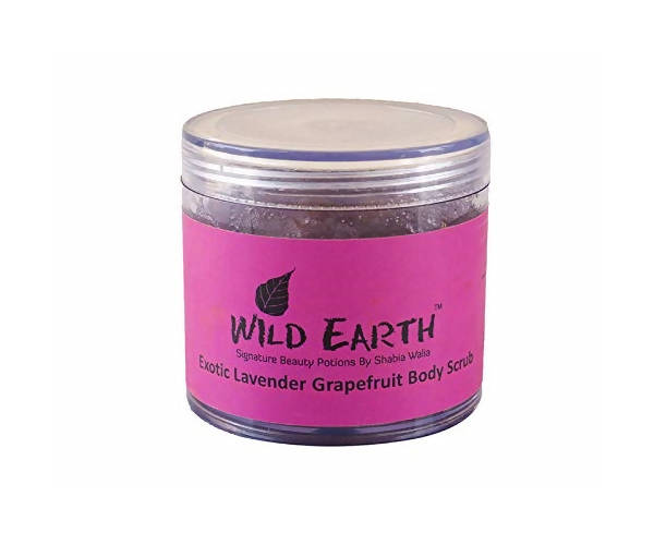 Wild Earth Lavender Grapefruit Body Scrub | Grocsy