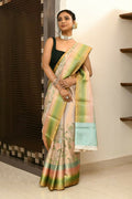 Joban Fashion Multicolor Saree Tissue Rainbow Digital Print With Embroidery | Grocsy