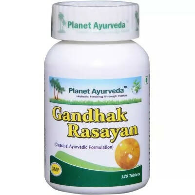 Planet Ayurveda Gandhak Rasayan Tablets | Grocsy