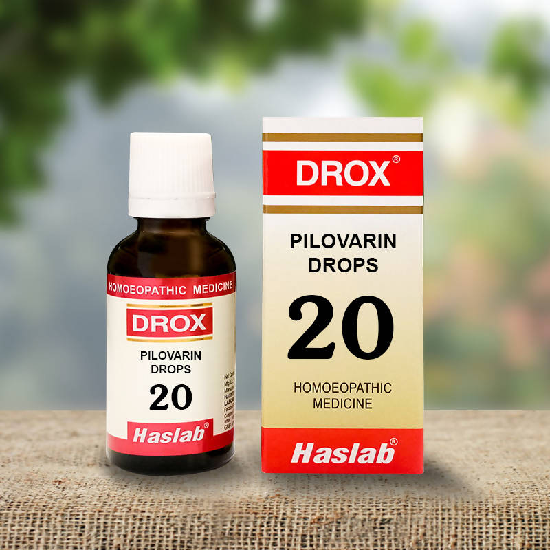 Haslab Homeopathy Drox 20 Pilovarin Drop | Grocsy
