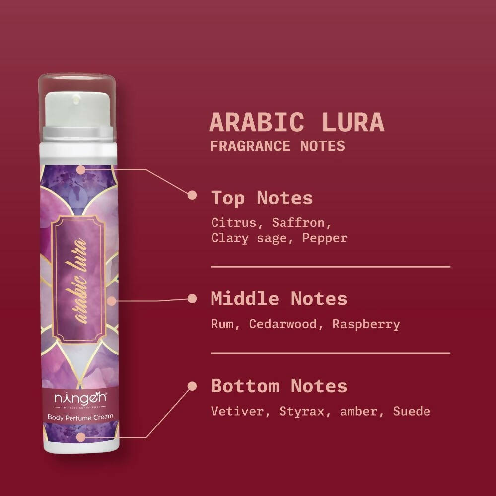 Ningen Arabic Lura Body Perfume Cream | Grocsy