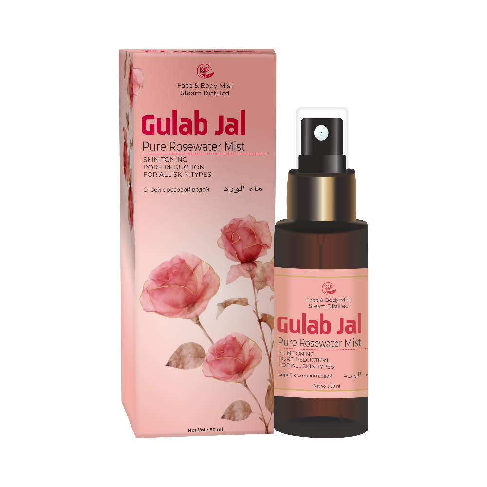 Satya Pharmaceuticals Ayurveda Gulab Jal Rose Water Mist | Grocsy