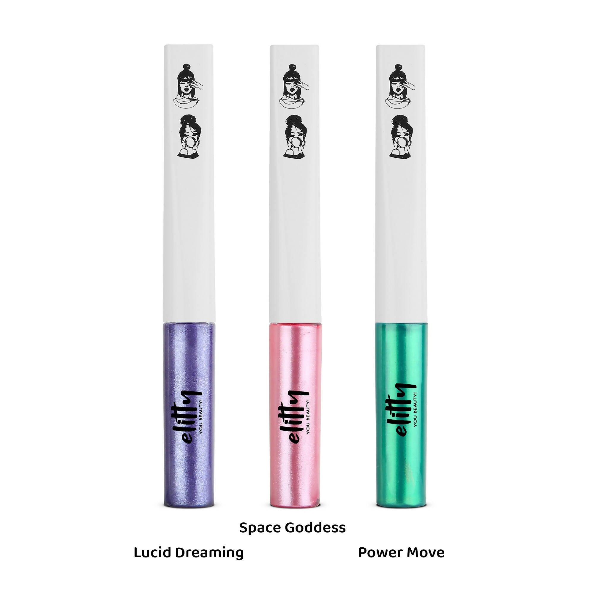 Elitty Eye Gotta Feeling Pop Color Eyeliner Combo | Grocsy