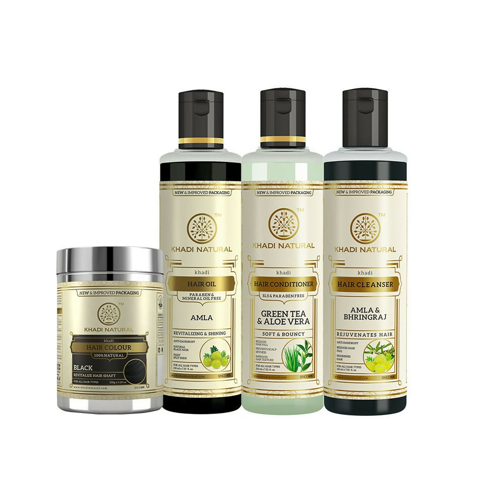 Khadi Natural Herbal Hair Growth Combo | Grocsy