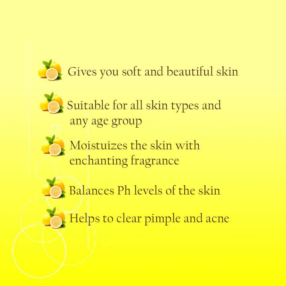 Bello Herbals Lemon Soap | Grocsy