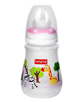 Babyhug Drop Anti- Colic Sterilizable Feeding Bottle Pink | Grocsy