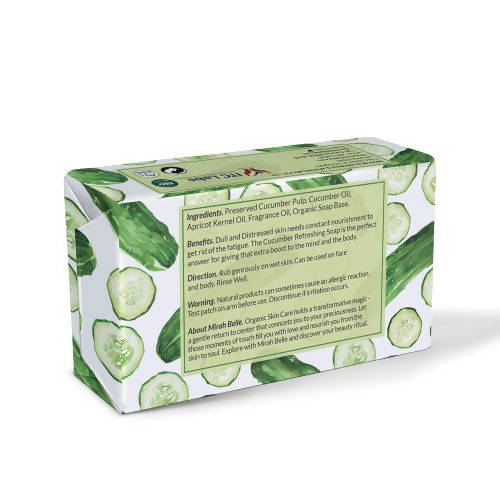 Mirah Belle Cucumber Refreshing Soap | Grocsy