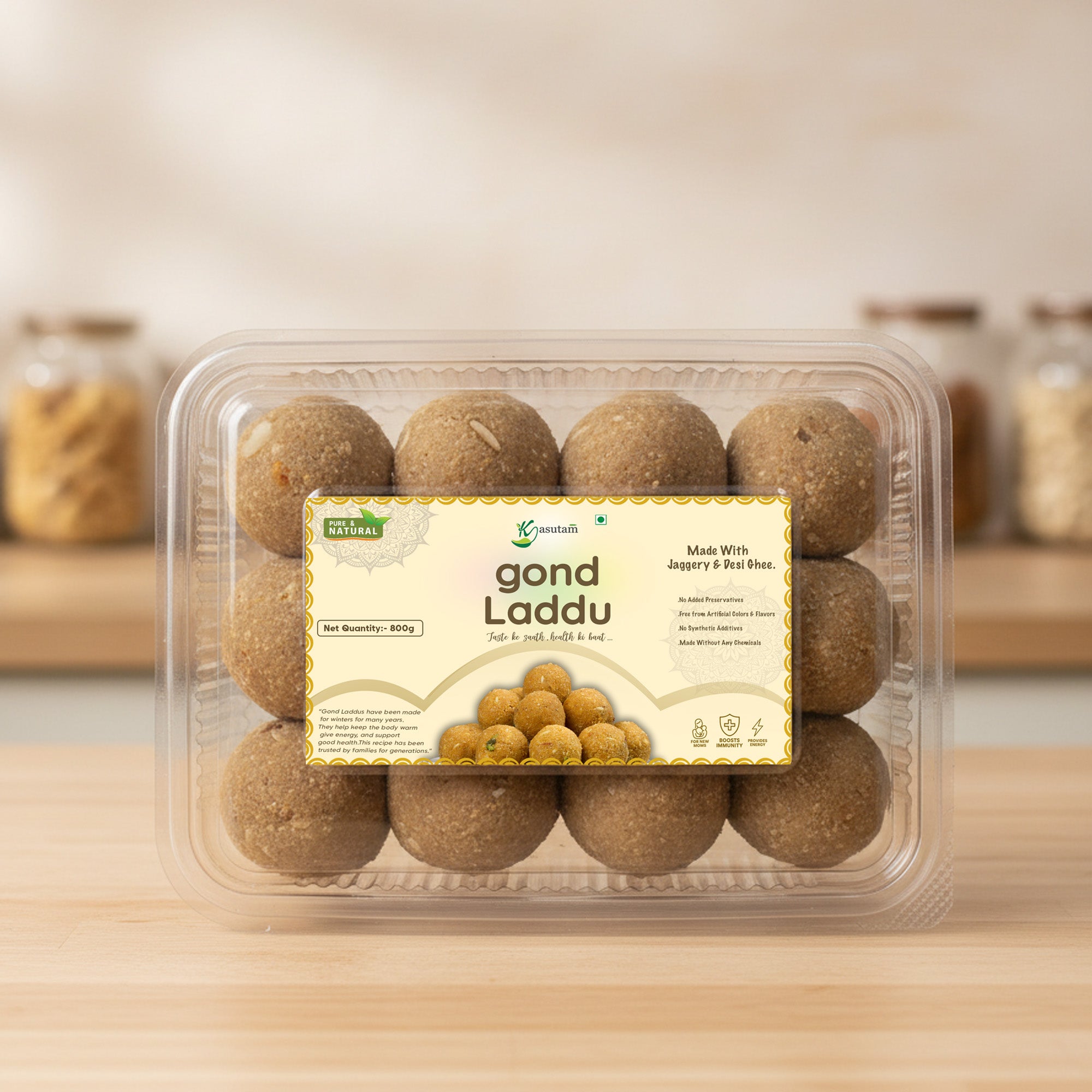 Kasutam Gond Laddu | Grocsy