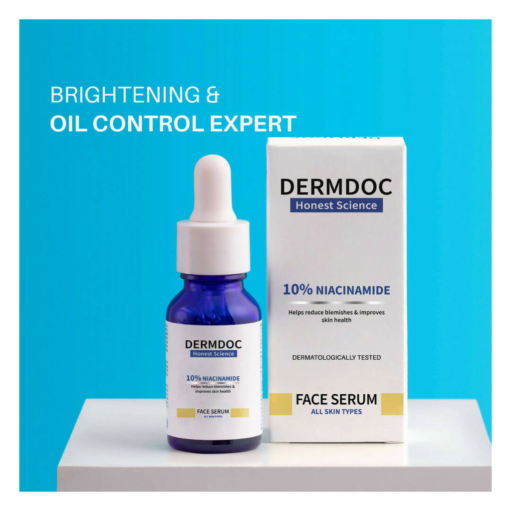 Dermdoc 10% Niacinamide Face Serum | Grocsy