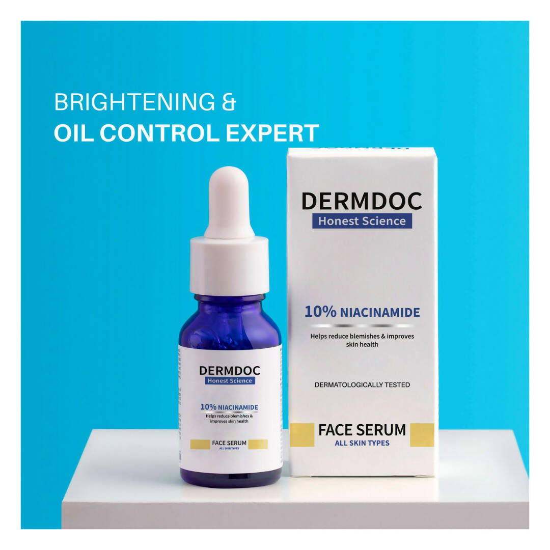 Dermdoc 10% Niacinamide Face Serum | Grocsy