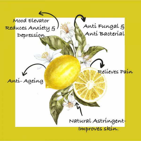 Sarva by Anadi Lemon Pure Essential Oil | Grocsy