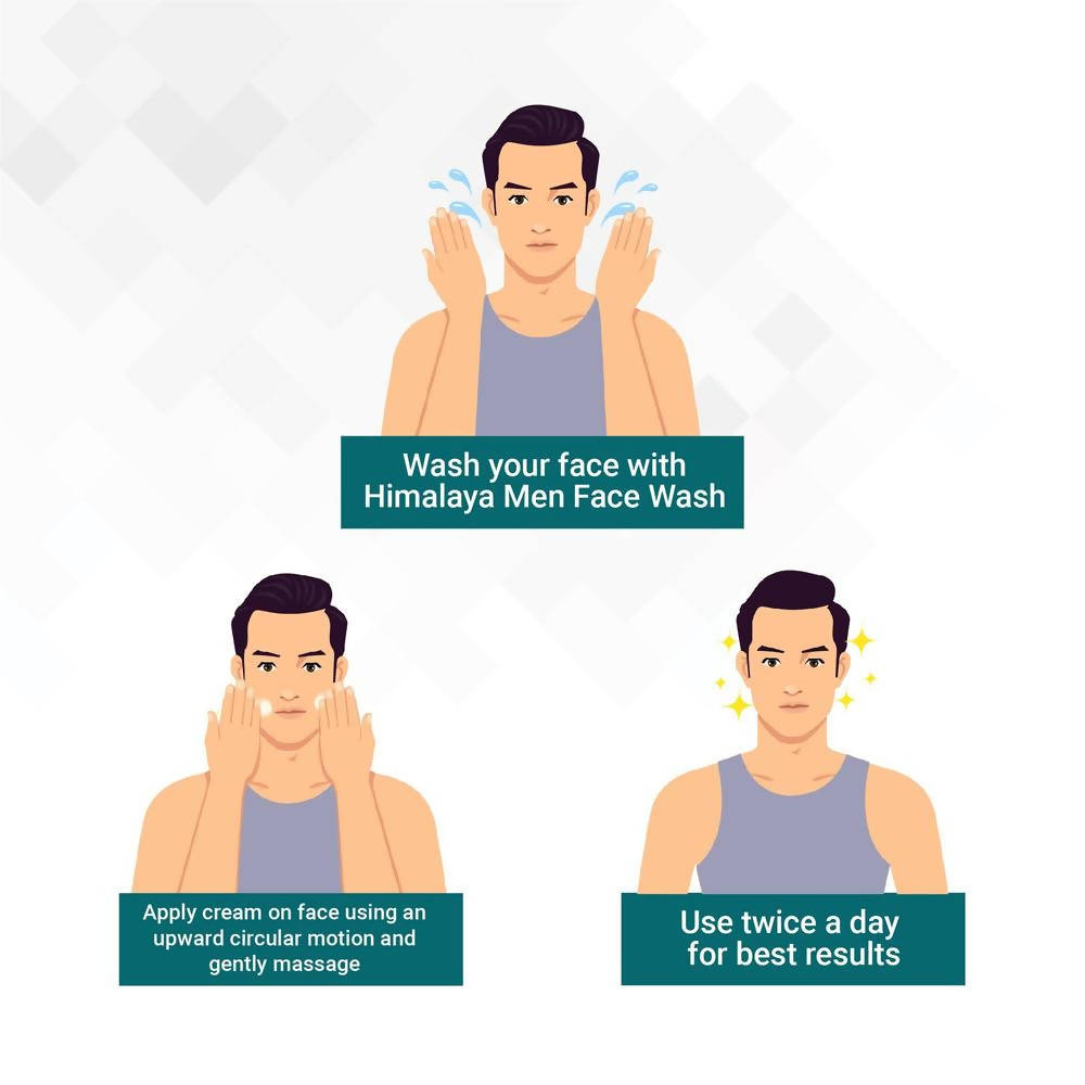 Himalaya Herbals Men Natural Bright Oil Control Face Gel Cream | Grocsy